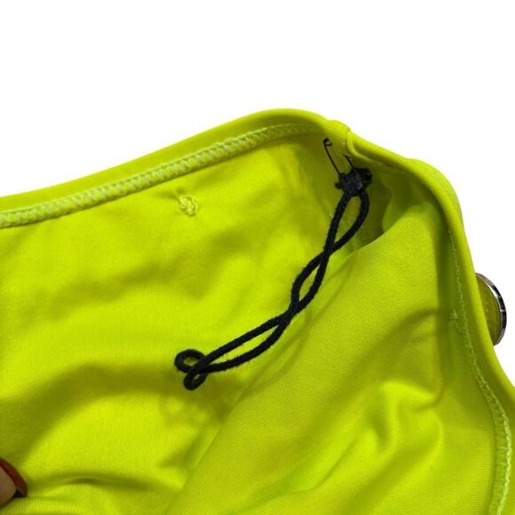 Brand new without tags Juicy Couture Neon Green High Waisted Bikini Bottoms XL - Picture 2 of 9
